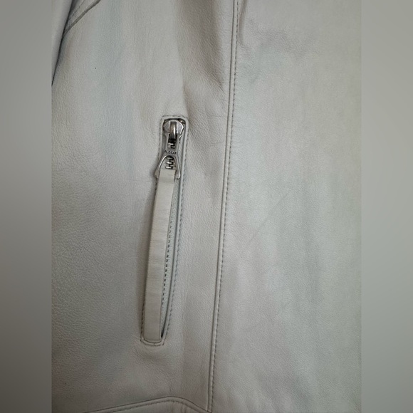 Rudsak “Lajour White Diamond Leather Moto Jacket NWOT - Picture 5 of 17